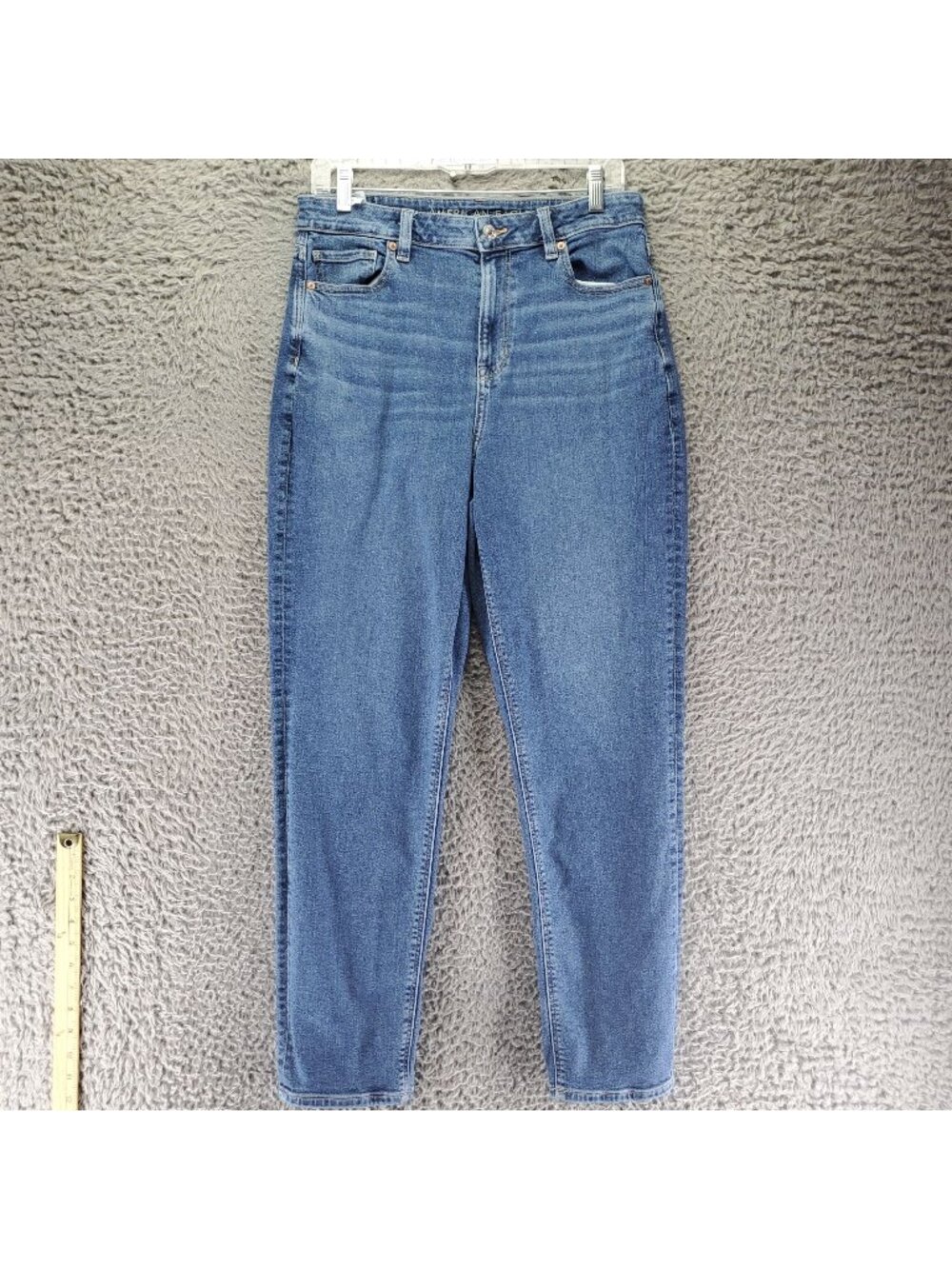 American Eagle Outfitters Jeans Women’s 10 Long Blue Mom Jean Stretch *Read*